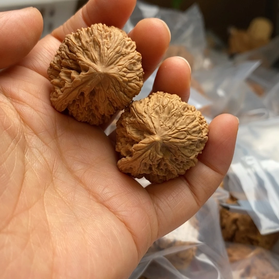 文玩核桃把件独角兽33尺