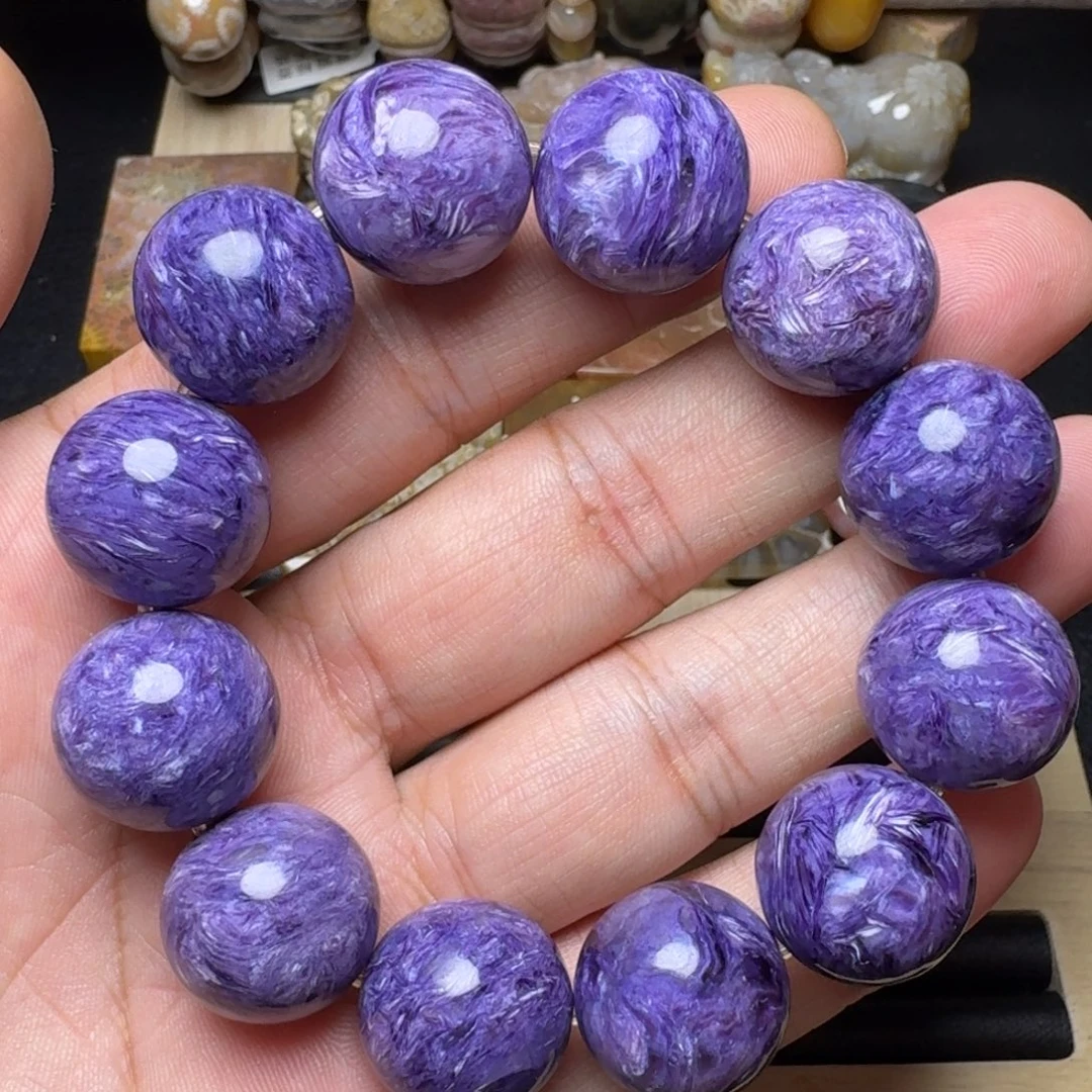 查罗石未镶嵌手链