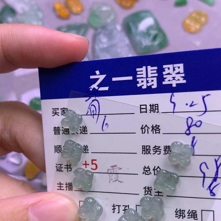 颈饰未镶嵌翡翠简*点