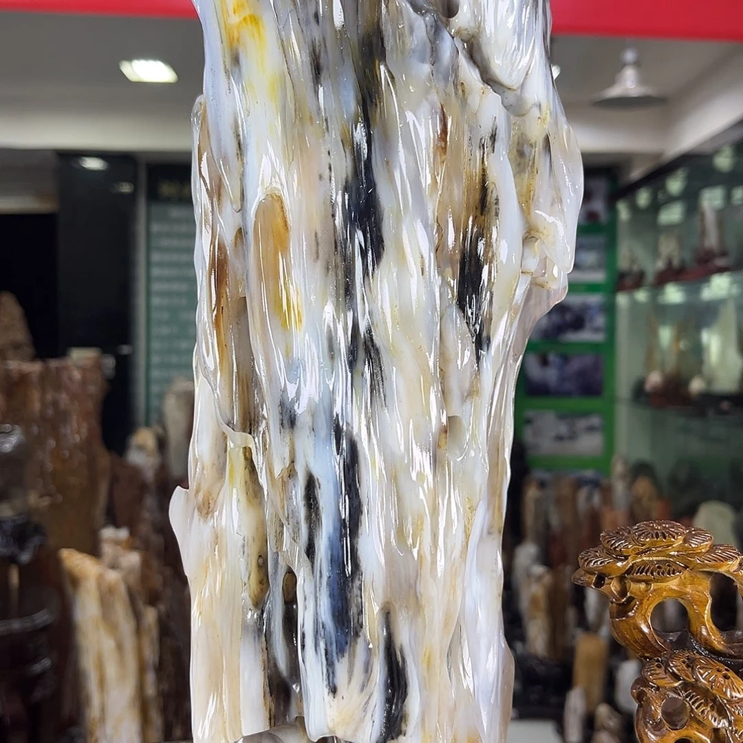 未镶嵌珠宝奇石硅化玉