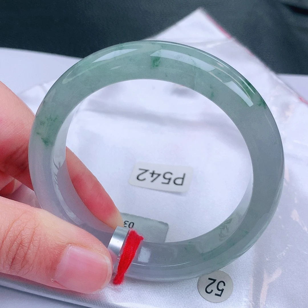 翡翠未镶嵌手镯缅甸天然a货翡翠手镯