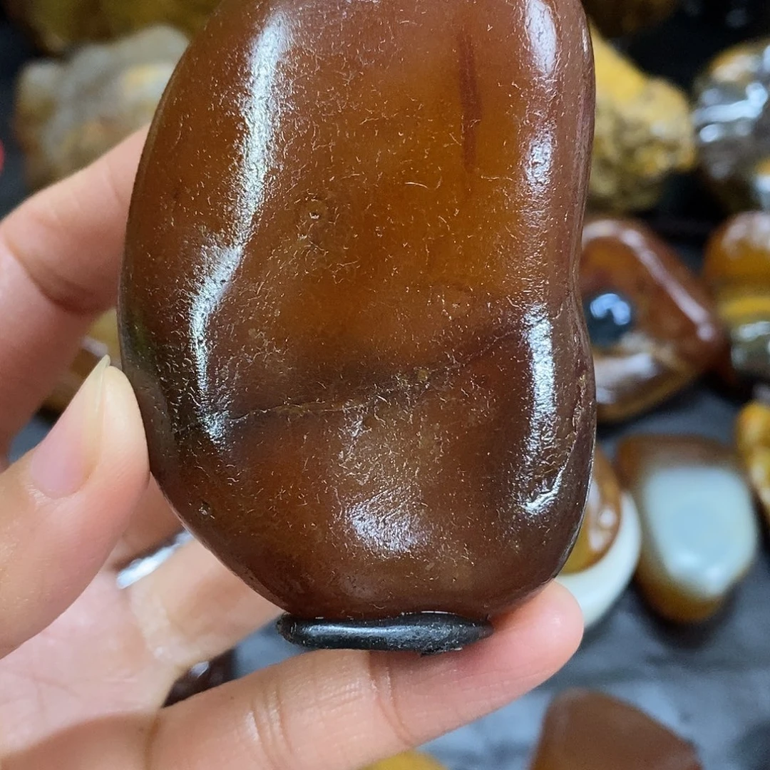 玛瑙/玉髓未镶嵌手把件