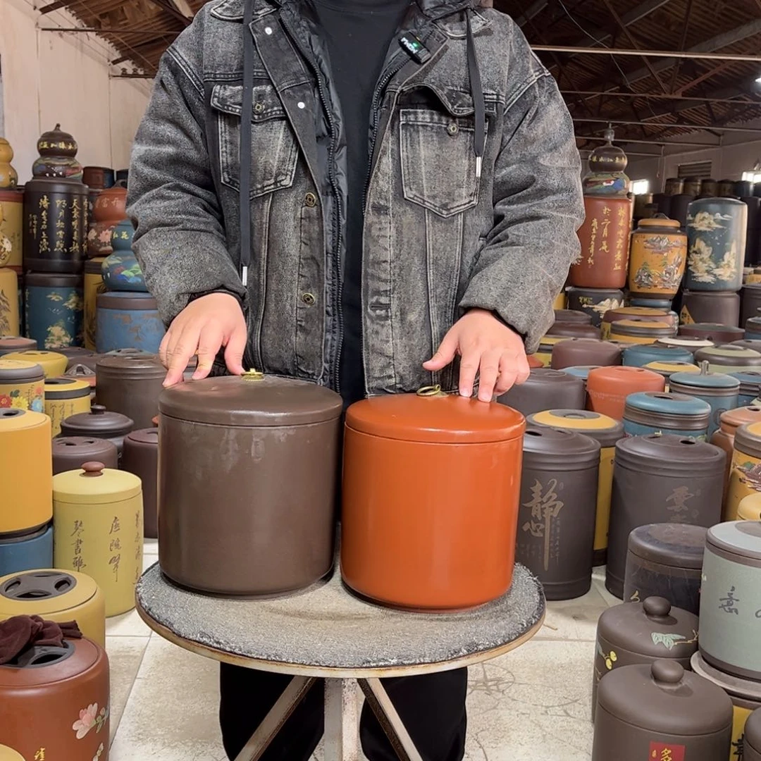 紫砂茶叶罐茶叶罐