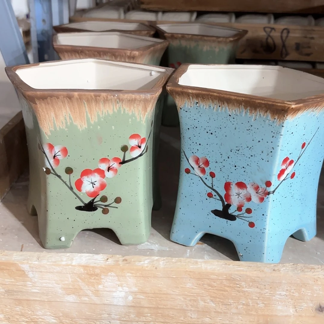 陶瓷陶瓷花盆，多肉花盆