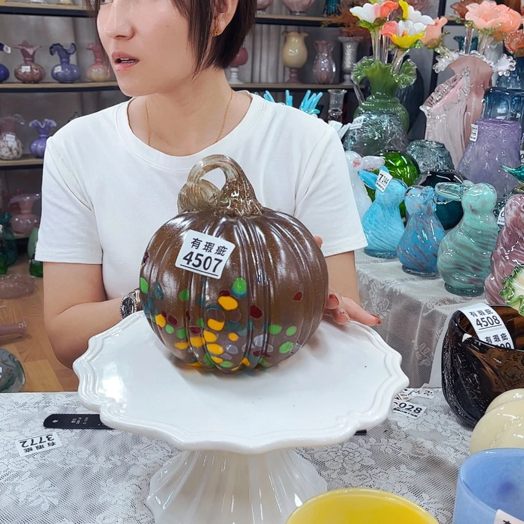 4507微瑕 家悦琉璃摆件福利