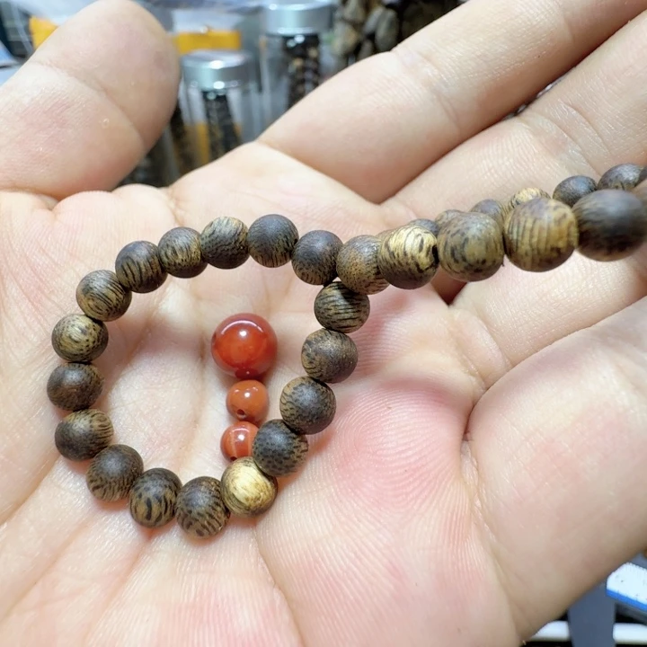 符***敏沉香碎屑沉香奇楠沉香老料2.6克