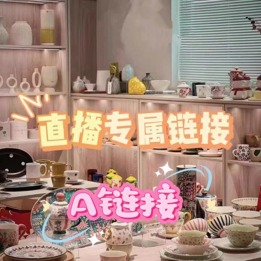 【ZY】孤品！A链接直播创意孤品尾货陶瓷临时链接来这拍