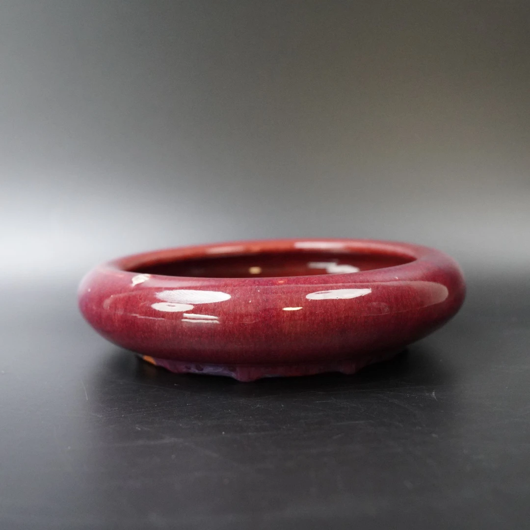 Lot.25090763晚清窑变釉水洗 直径：约22.8cm