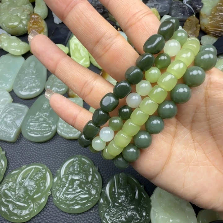 和田玉未镶嵌珠宝奇石