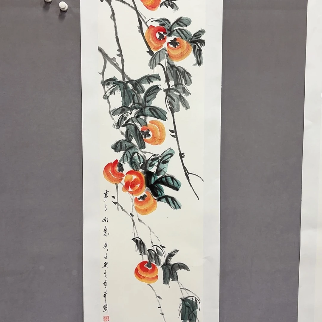 国画亲笔手绘放心去藏