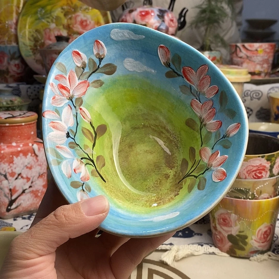 瓷片手绘陶瓷年货节福利多多