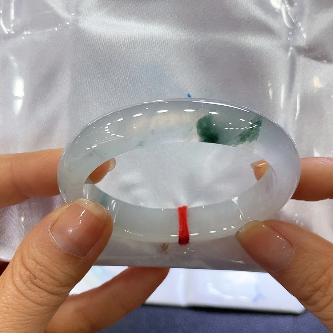 翡翠手镯未镶嵌翡翠手镯53.5贵妃