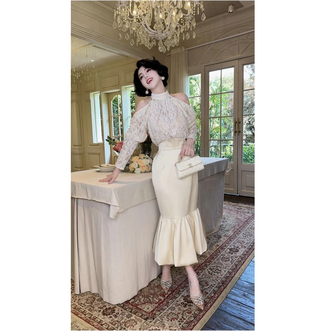 LYXJ【布兰卡之约】高级定制重工系列套装 上衣➕半身裙11942  11943