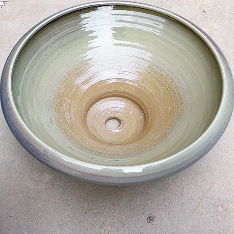 红陶景德镇手工制作花盆-