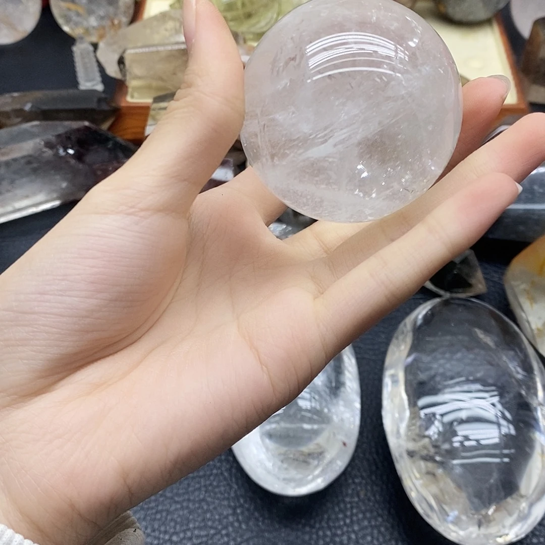 未镶嵌水晶珠宝半成品256水晶石