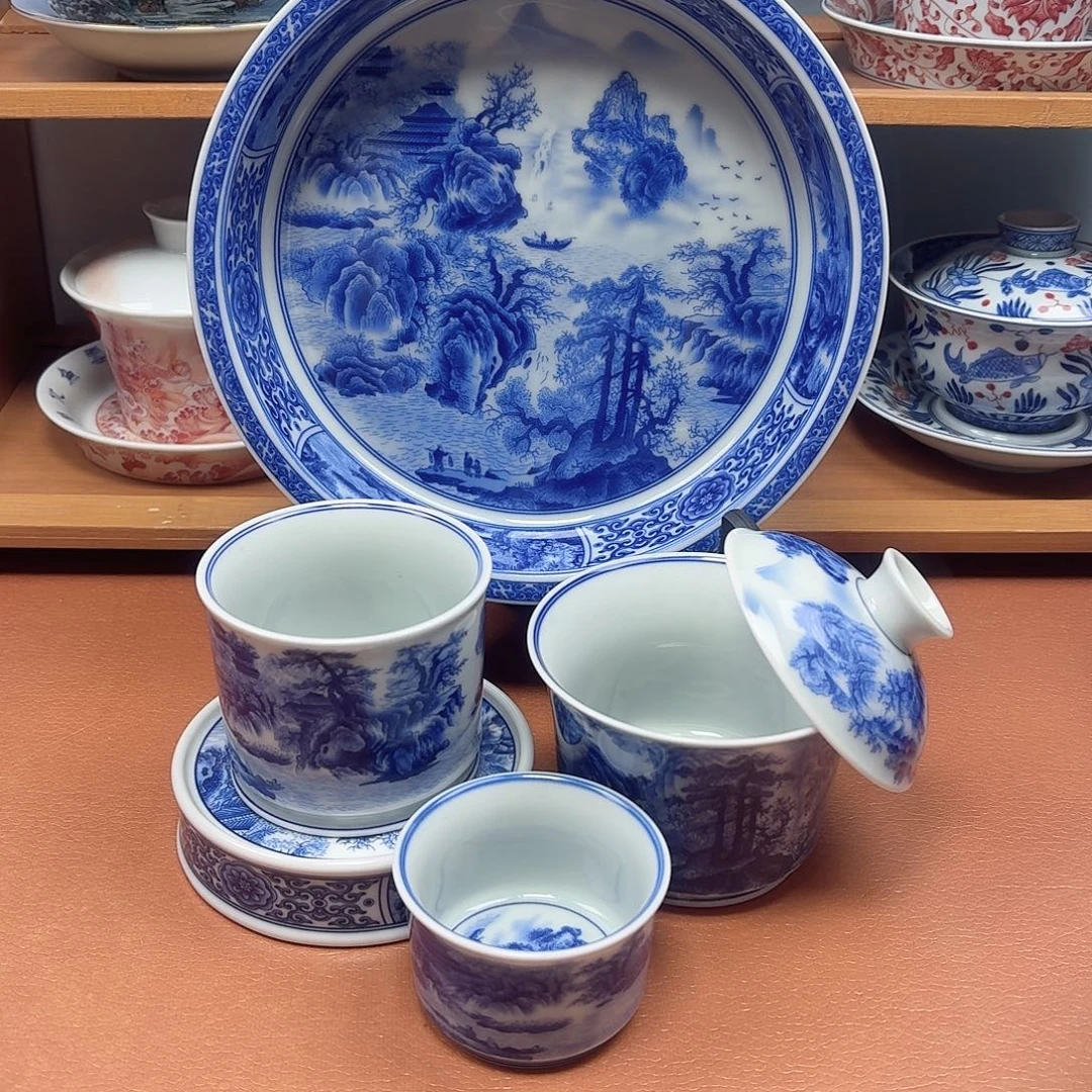 景德镇瓷器精品陈列展品