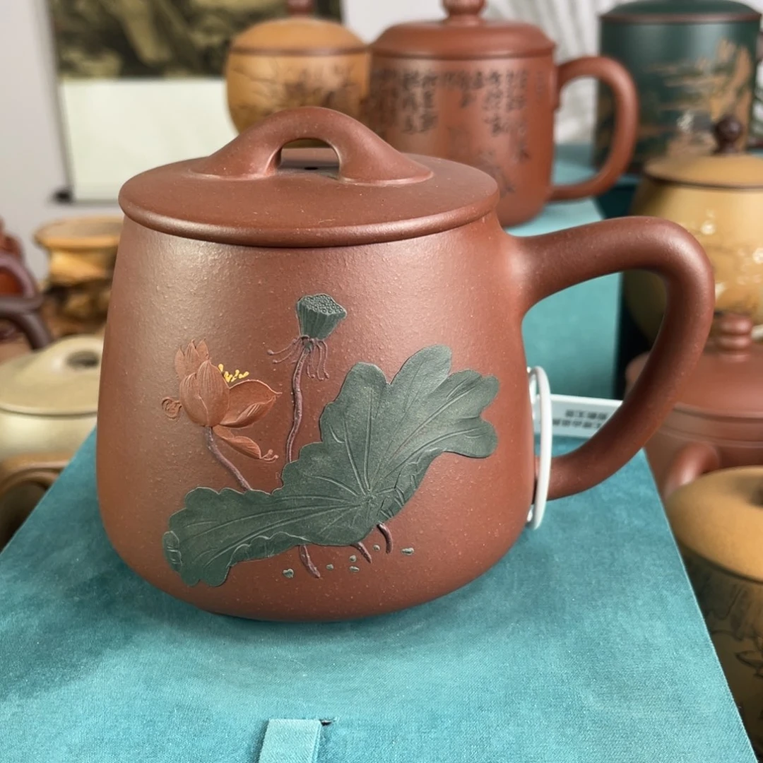 茶杯紫砂紫砂盖杯