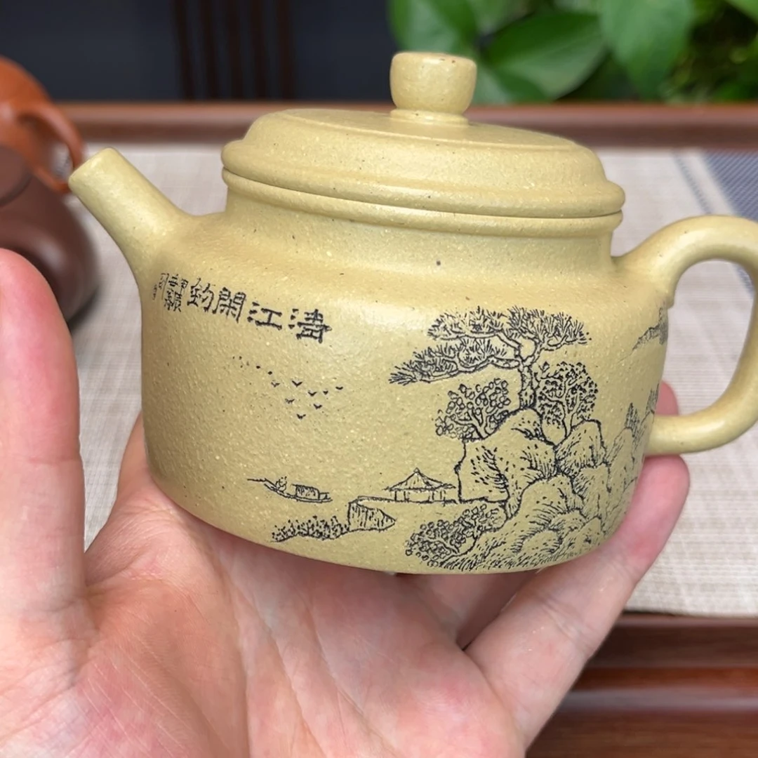 紫砂茶壶梓*宜兴紫砂