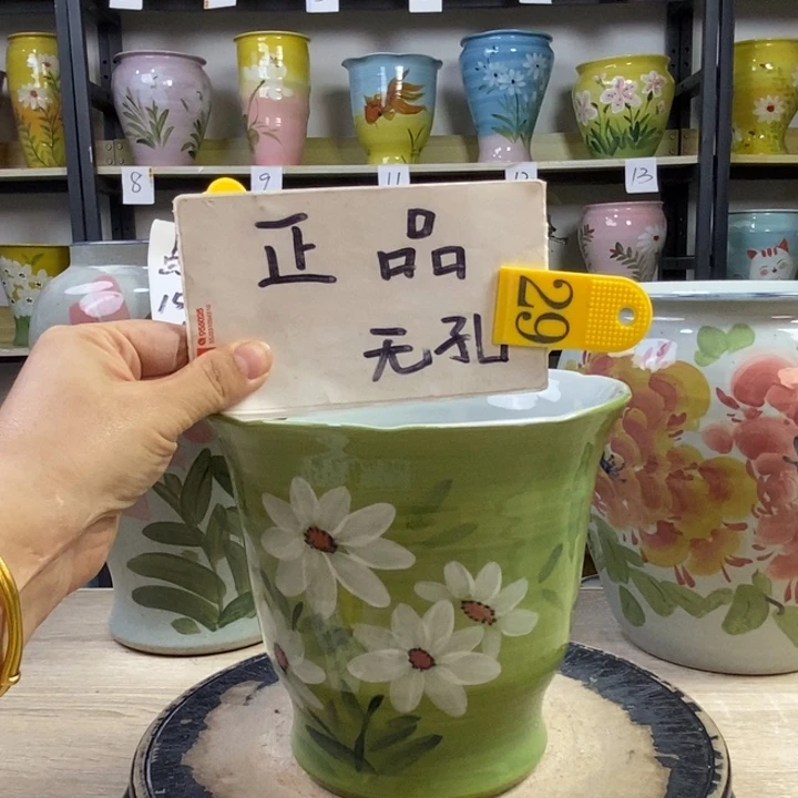 景德镇高温陶瓷花盆
