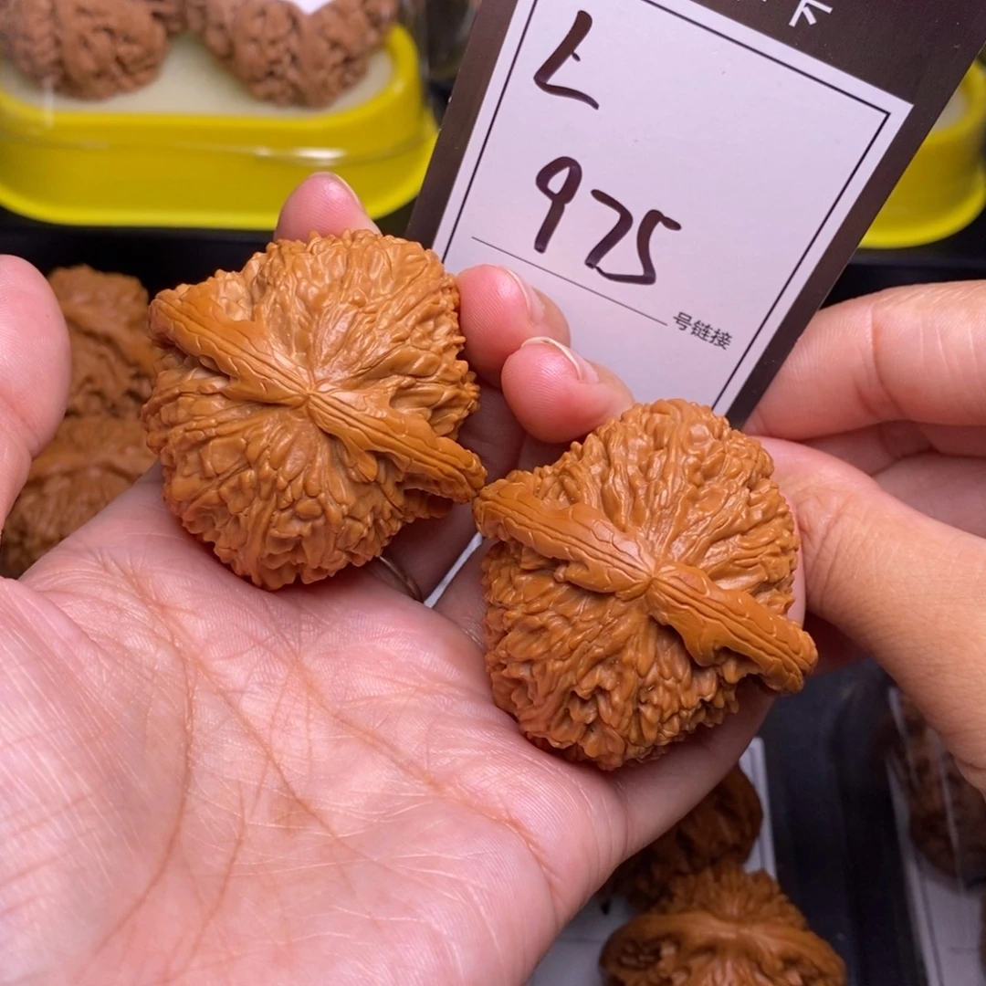 把件文玩核桃46白狮子975