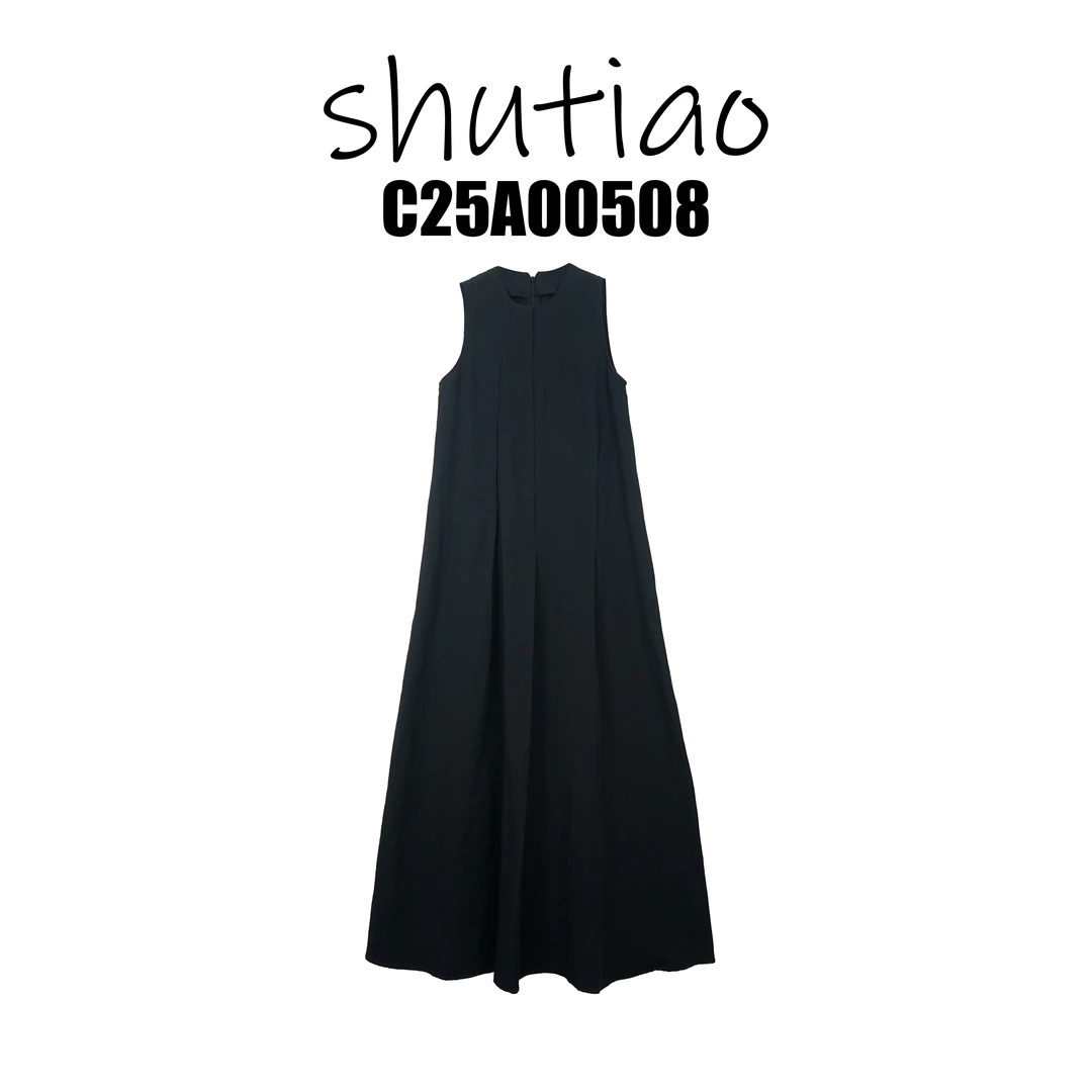 【SHUTIAO】2025夏季：新款小众设计款连衣裙C25A00508