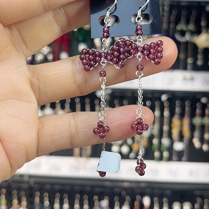 翡翠未镶嵌耳饰1003