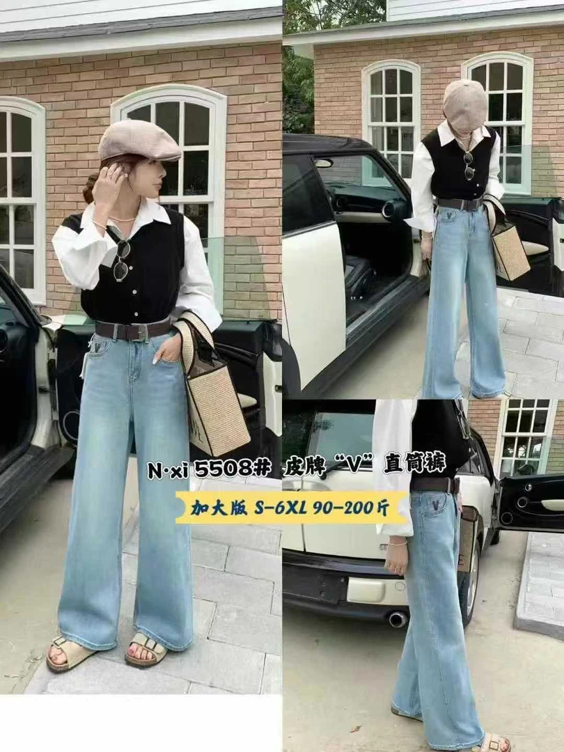 um.有米牛仔裤 s-6xl