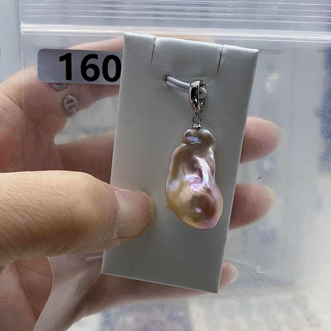 颈饰合金淡水珍珠