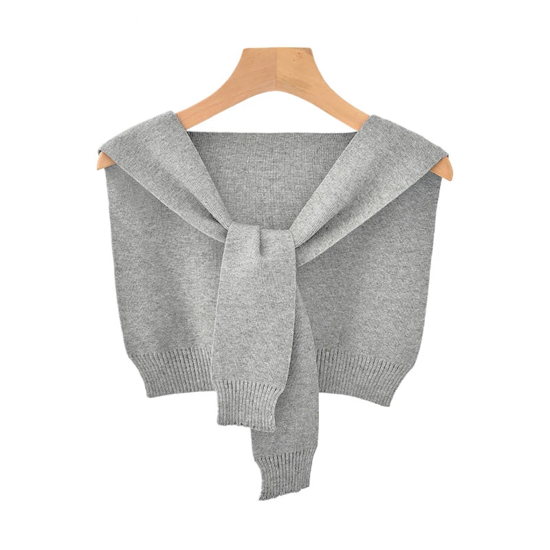 新款披肩韩系时尚百搭学院风针织春夏秋季简约外搭显白显瘦小坎肩