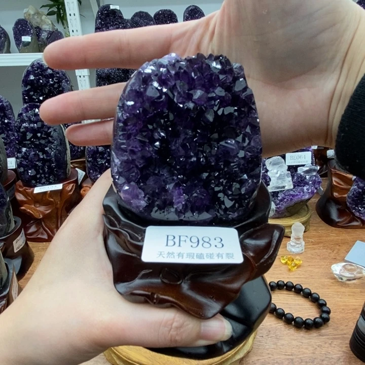 紫晶大型摆件（非配饰）未镶嵌