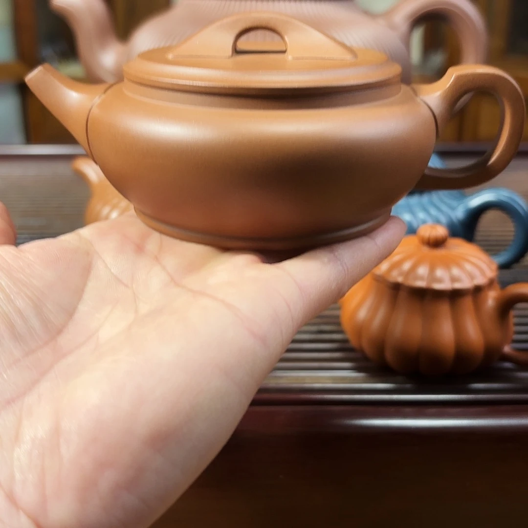 常***拓茶壶紫砂精品手工制作