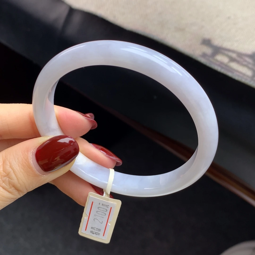 翡翠未镶嵌手镯正