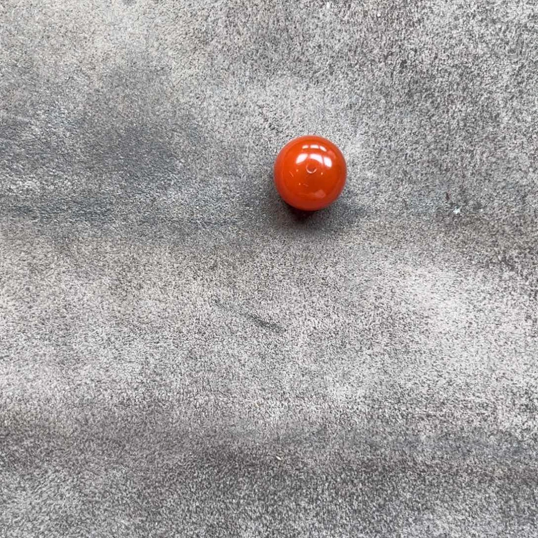 南红玛瑙单珠未镶嵌