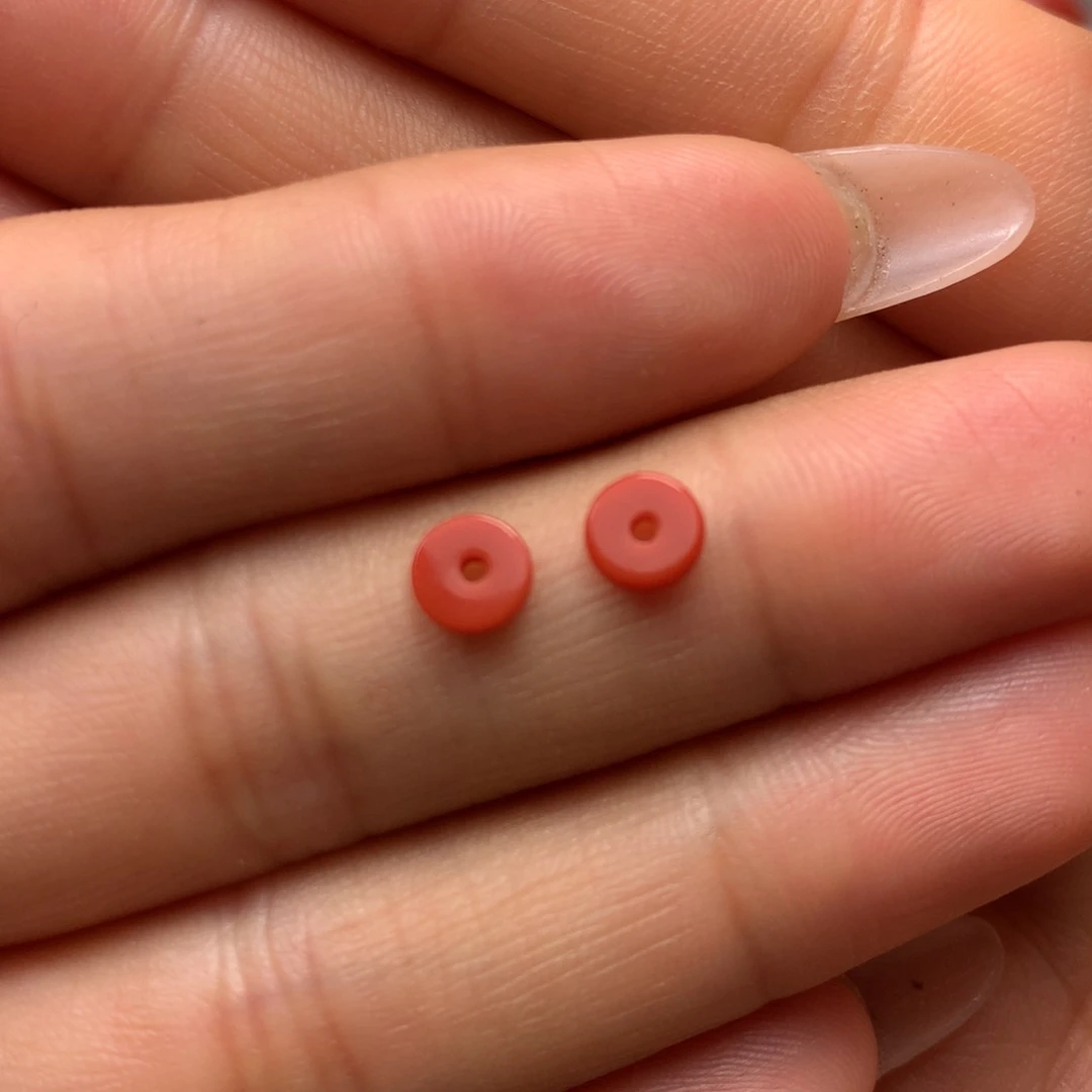 南红玛瑙隔片未镶嵌