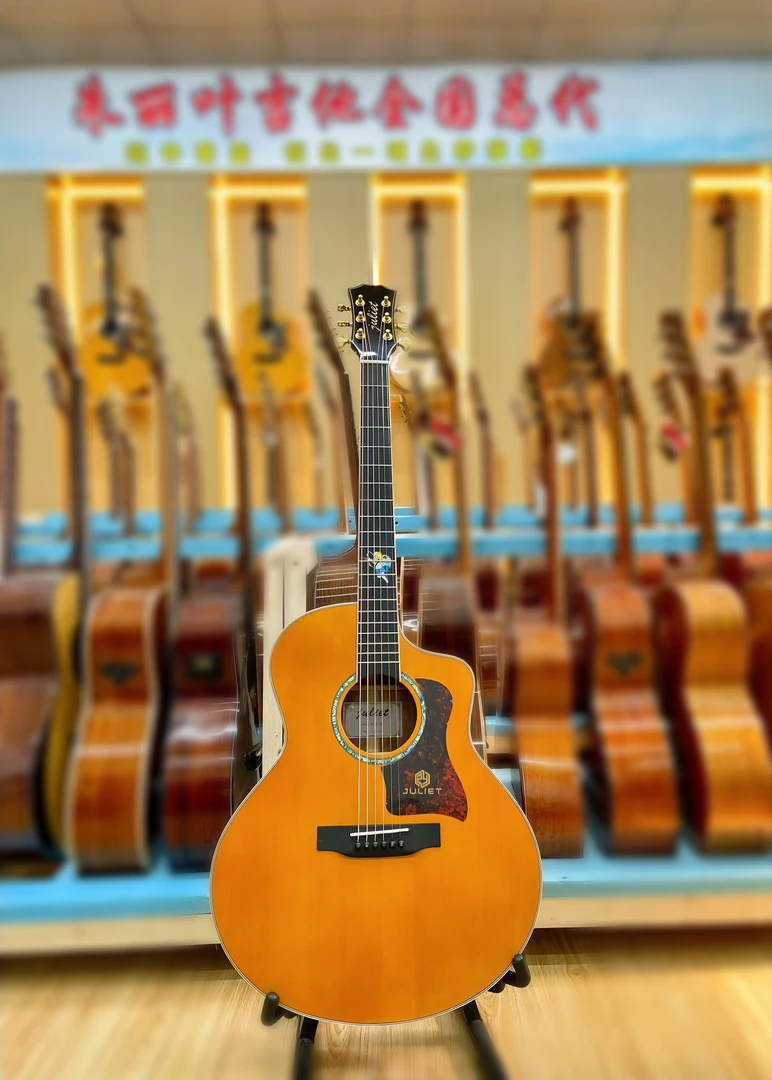 朱丽叶吉他D-520 手工全单