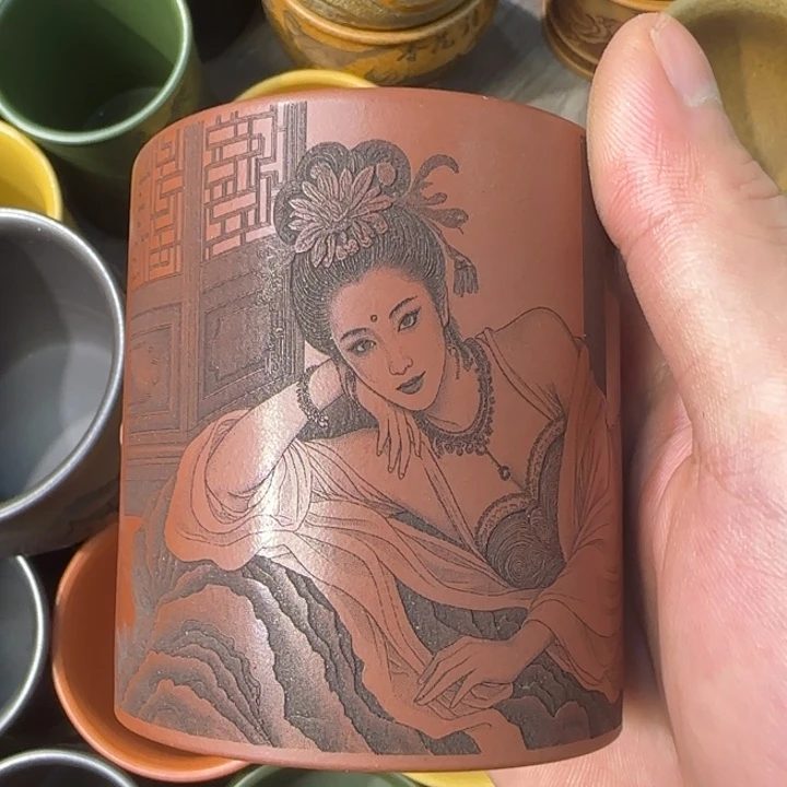 茶杯紫砂全手工制作工艺