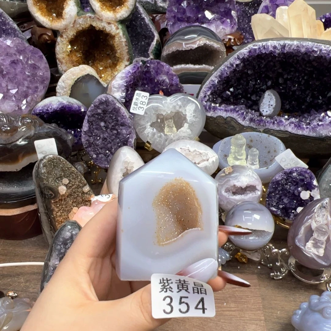 未镶嵌珠宝半成品水晶354