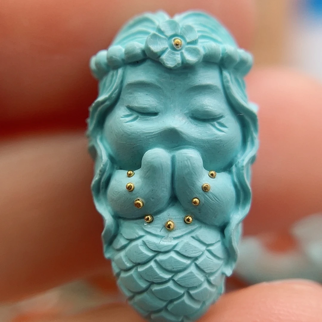 绿松石未镶嵌珠宝奇石