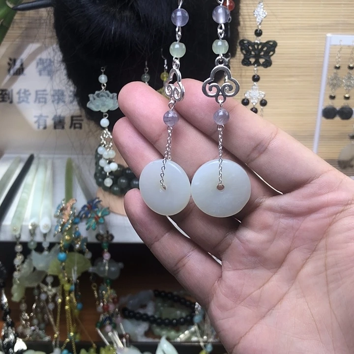 蛇纹石玉未镶嵌发簪