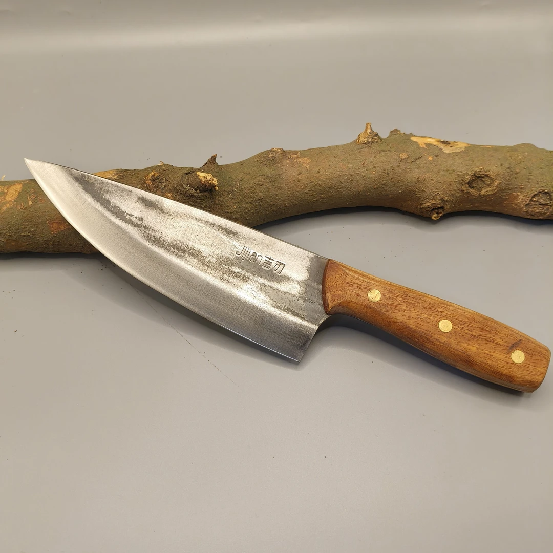 宰牛刀剔骨杀猪刀分割屠宰卖肉尖刀专用锋利片牛肉刀手工锻打刀具