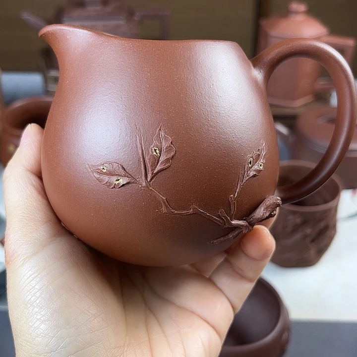 七***选紫砂茶杯全手工主人杯容量288