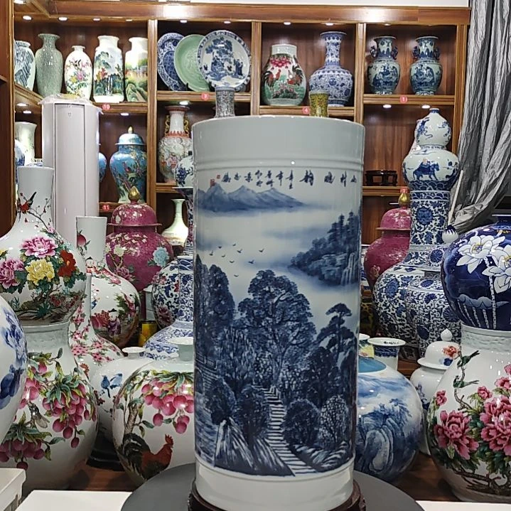 瓷片景德镇陶瓷花瓶子
