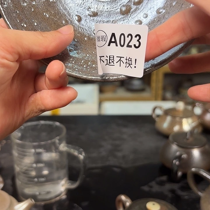 坭兴陶柴烧全手工原矿泥料杯
