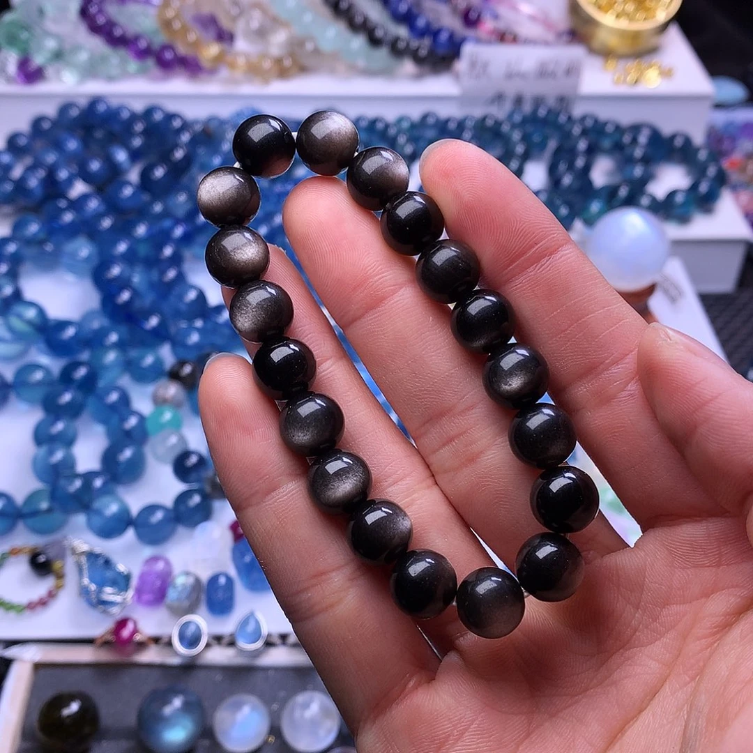 水晶手链未镶嵌多样性