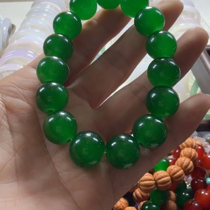 烧***哥玛瑙/玉髓未镶嵌手镯炎灿好物专属链接