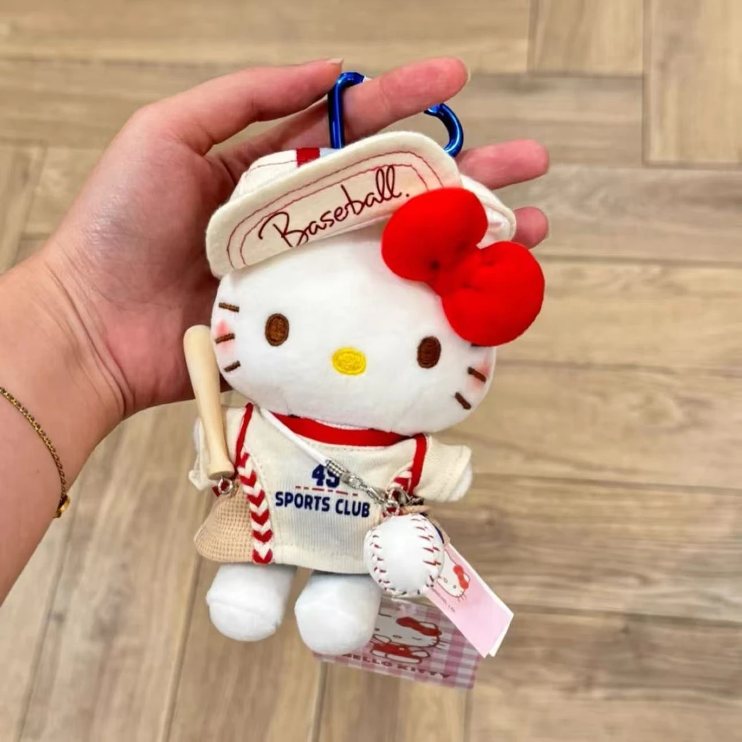 正版经典KT凯蒂猫背包包挂件卡通可爱hellokitty钥匙扣毛绒玩偶女