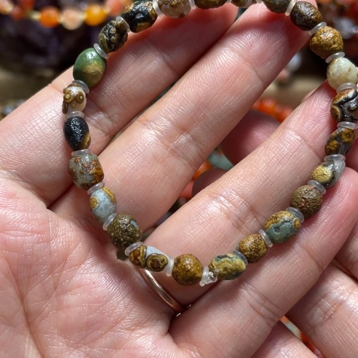 玛瑙/玉髓合金手链