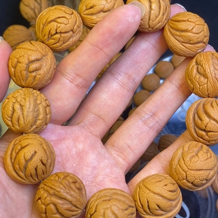 文玩核桃吊坠秦岭龙纹唐代22