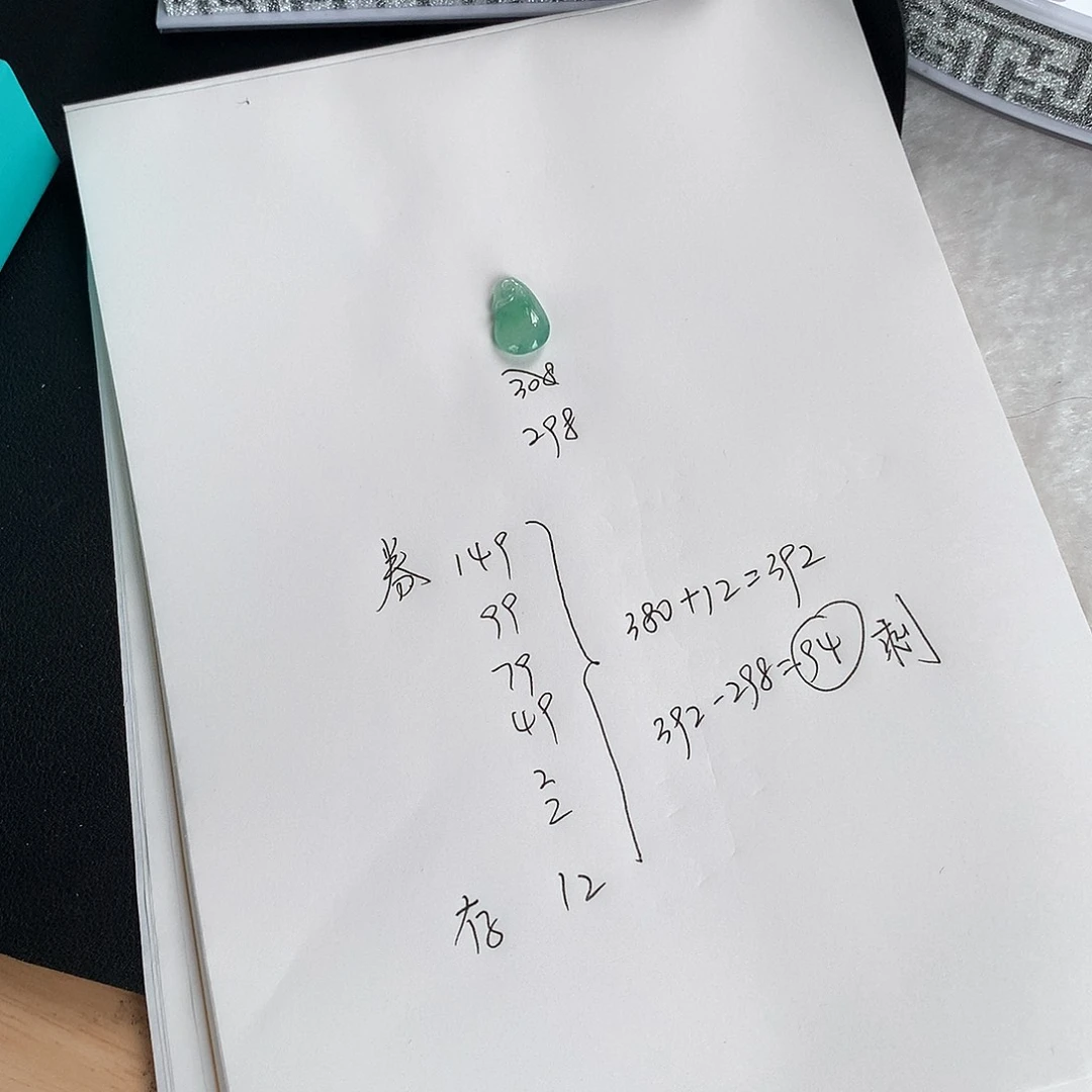 颈饰未镶嵌翡翠沛*袋子