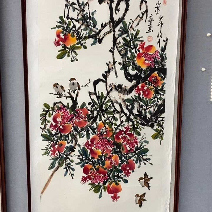 国画亲笔手绘原创